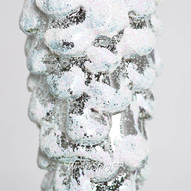 Елочные игрушки Шишки - Frosted Melody 14 см, 6 шт, пластик Winter Deco