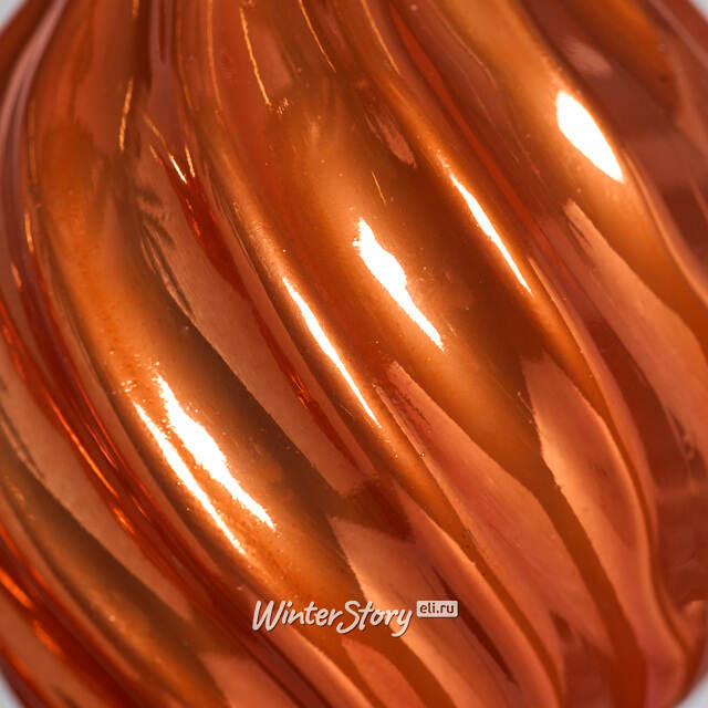 Елочные игрушки Сосульки Melodia di Ghiaccio 13 см терракотовый, 3 шт, пластик Winter Deco