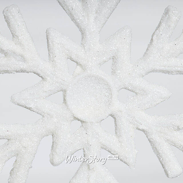 Елочная игрушка Снежинка - Леванто 15 см, 4 шт Winter Deco