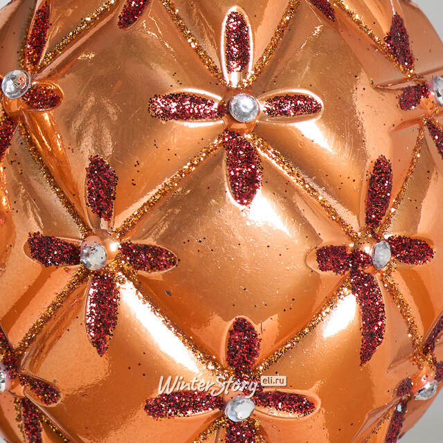 Елочные игрушки Сосульки - Terento 15 см миндальный, 2 шт, пластик Winter Deco