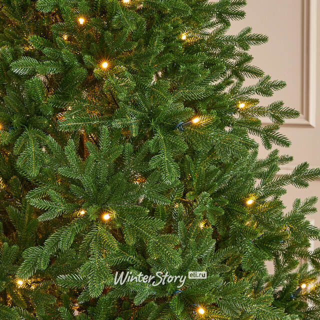 Искусственная елка с лампочками Августа 185 см, ЛИТАЯ 100% Winter Deco