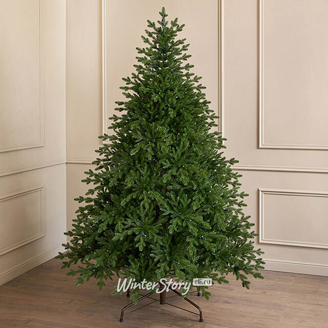Искусственная елка с лампочками Августа 185 см, ЛИТАЯ 100% Winter Deco