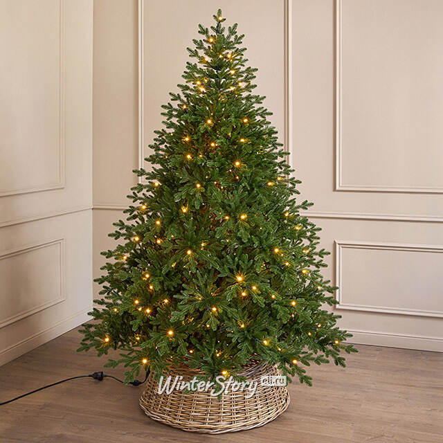 Искусственная елка с лампочками Августа 185 см, ЛИТАЯ 100% Winter Deco