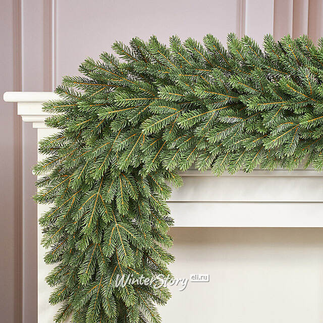 Еловая гирлянда Verlisse 270 см, ЛИТАЯ 100% Winter Deco