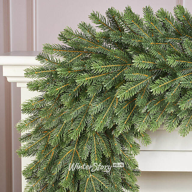 Еловая гирлянда Verlisse 270 см, ЛИТАЯ 100% Winter Deco