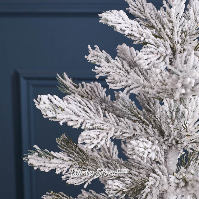 Елка настольная 50 см Айси, в мешочке, заснеженная, ЛИТАЯ 100% Winter Deco