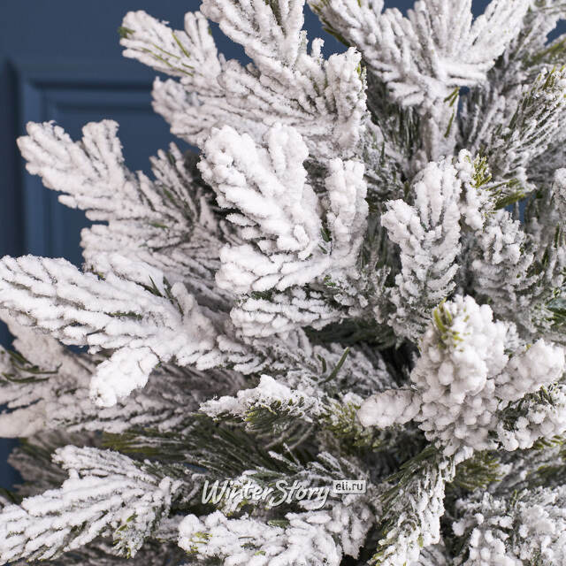 Елка настольная 45 см Вербье, заснеженная, ЛИТАЯ 100% Winter Deco