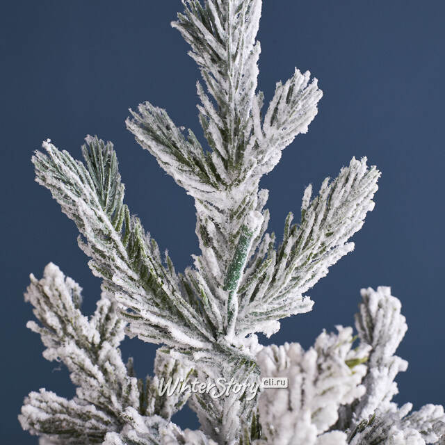 Искусственная елка с гирляндой 90 см Вербье, заснеженная, 70 теплых белых LED ламп, контроллер, ЛИТАЯ 100% Winter Deco