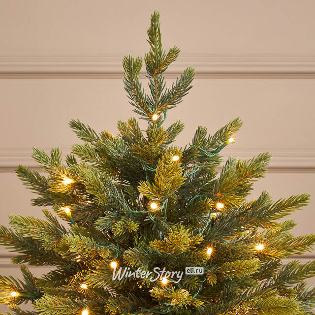 Елка настольная с гирляндой 60 см Вербье, 50 теплых белых LED ламп, контроллер, ЛИТАЯ 100% Winter Deco