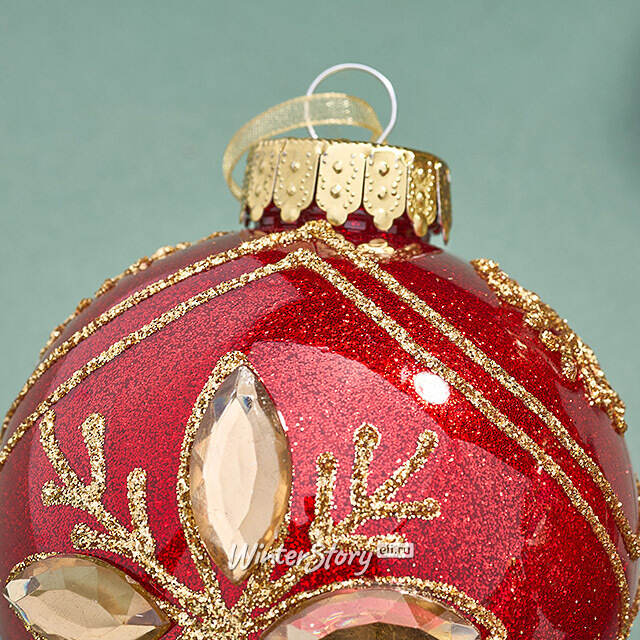 Елочные ПЭТ шары Eterna: Winterglen Tales 8 см, 6 шт Winter Deco