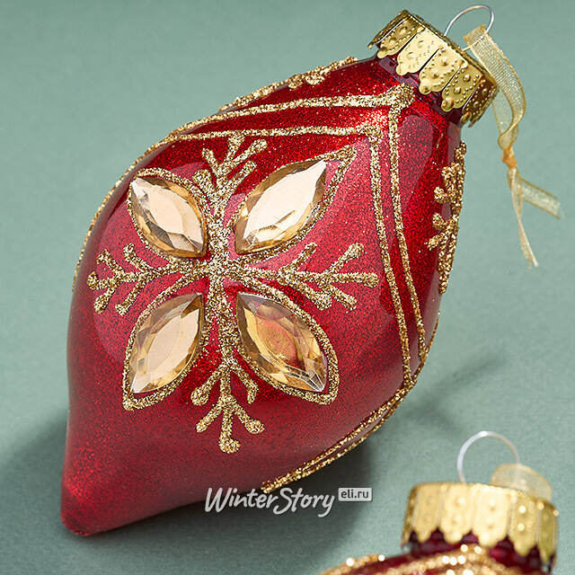 Елочные ПЭТ шары Eterna: Winterglen Tales 8 см, 6 шт Winter Deco