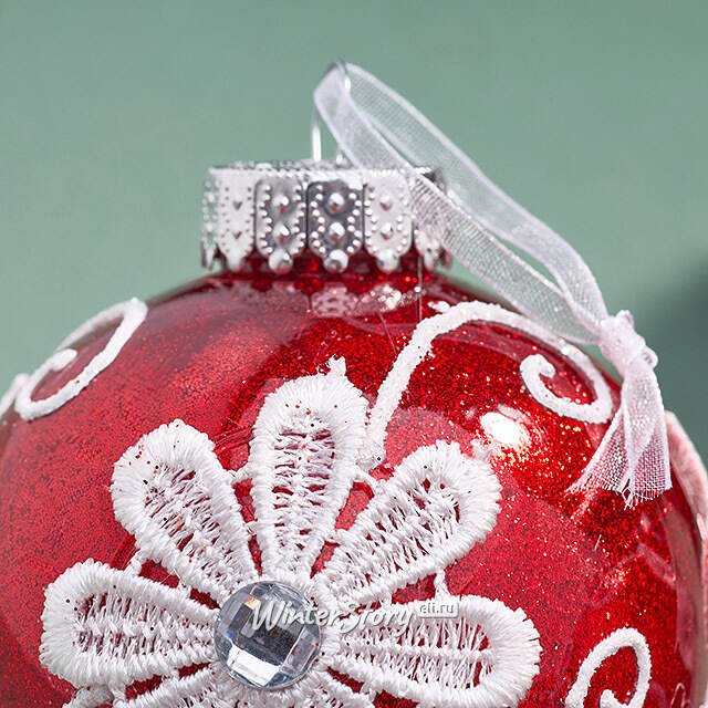 Елочные ПЭТ шары Eterna: Seraphinas Wish 8 см, 6 шт Winter Deco