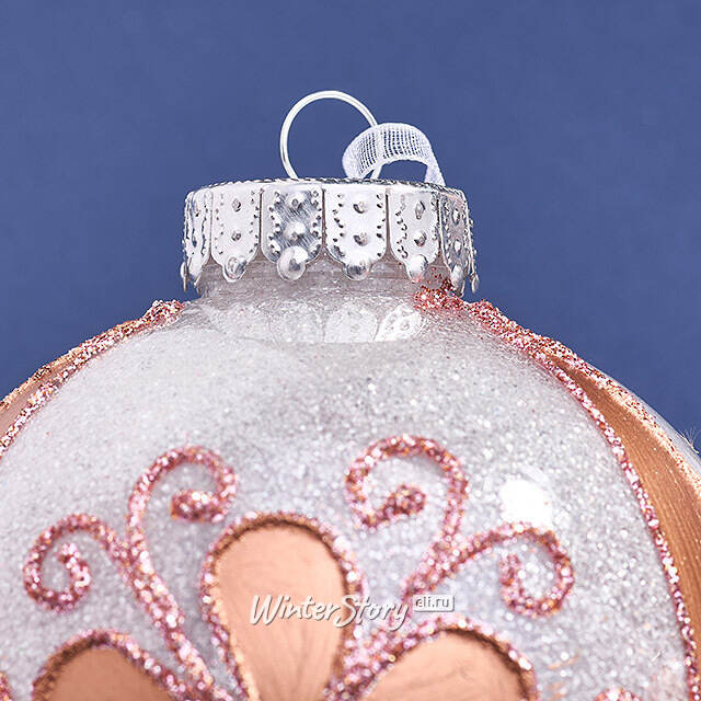 Елочные ПЭТ шары Eterna: Everfrost Garden 10 см, 6 шт Winter Deco