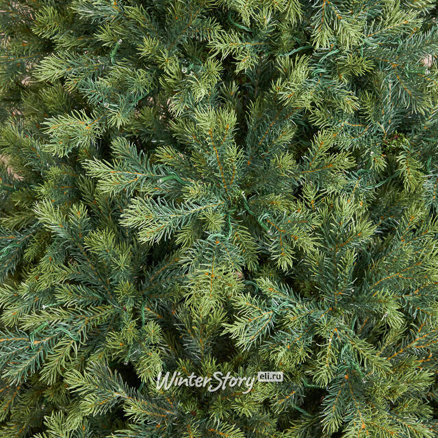 Искусственная елка с лампочками Можжевеловая 240 см, 510 теплых белых ламп, ЛИТАЯ 100% Winter Deco