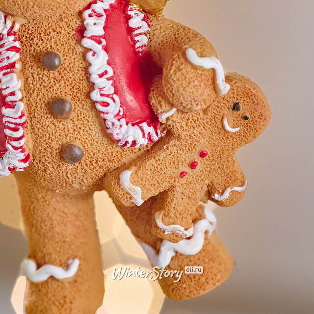 Набор елочных игрушек Пряничные Человечки - Мэтью и Лэсси 9 см, 2 шт  Winter Deco