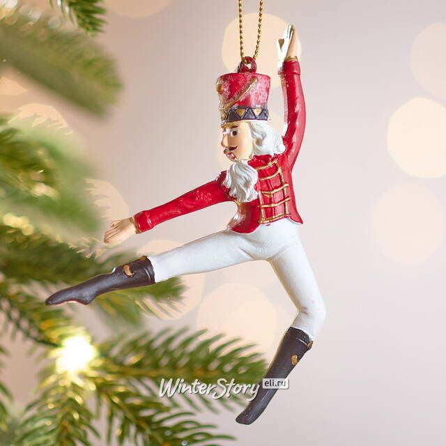 Елочная игрушка Щелкунчик в танце - Дол Гулдур 12 см Winter Deco