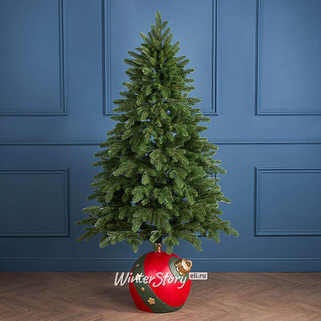 Подставка для елки Шар - Enchantmas 40*38 см, красный, диаметр ствола до 3.8 см Winter Deco