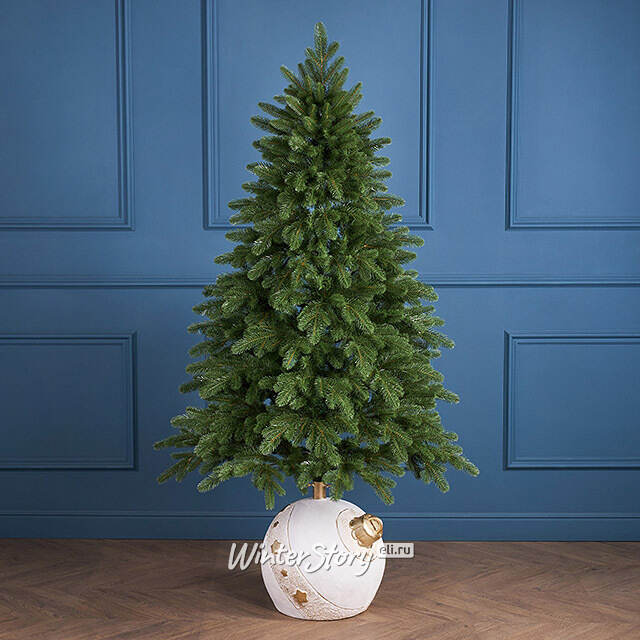 Подставка для елки Шар - Enchantmas 40*38 см, белый, диаметр ствола до 3.8 см Winter Deco