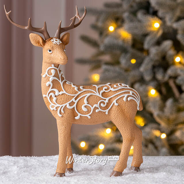 Фигурка Олень Бембиэль - Ginger Wonders 23 см Winter Deco