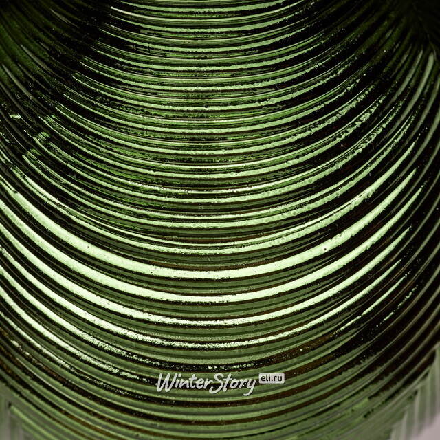 Елочные шары Victorian Glow - Pine Green Charm 6 см, 6 шт, пластиковые Winter Deco