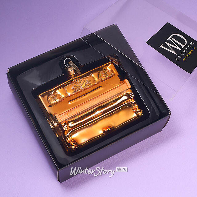 Елочная игрушка Фортепиано - Vintage Ensemble 10 см, стекло Winter Deco