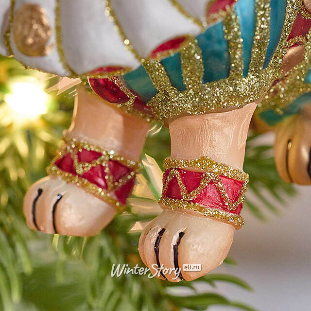 Елочная игрушка Лев Леотин - Circus Roncalli 11 см в подарочной коробке, стекло Winter Deco