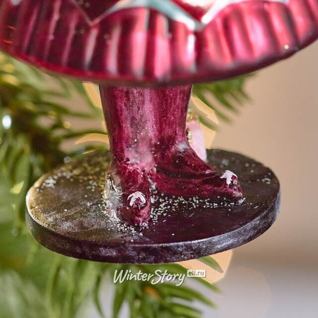 Елочная игрушка Клоунесса - Commedia Dell'Arte 14 см в подарочной коробке, стекло Winter Deco