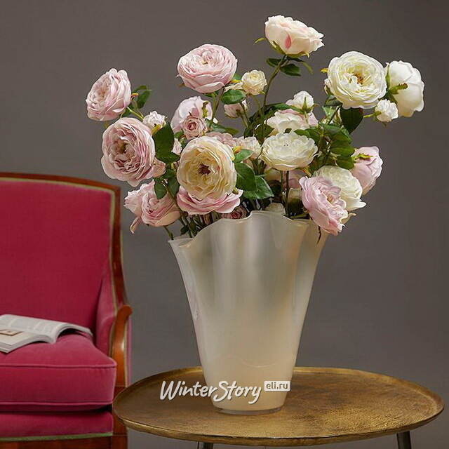 Стеклянная ваза Via Drappo 29 см EDG