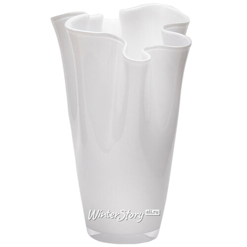 Стеклянная ваза Via Drappo 29 см EDG