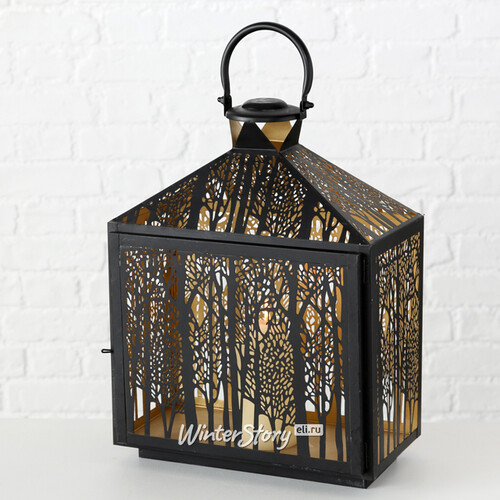 Декоративный фонарь для свечи Броселианд 40 см, металл Boltze