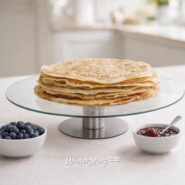 Тортница Сьюзен 30 см, стекло Koopman