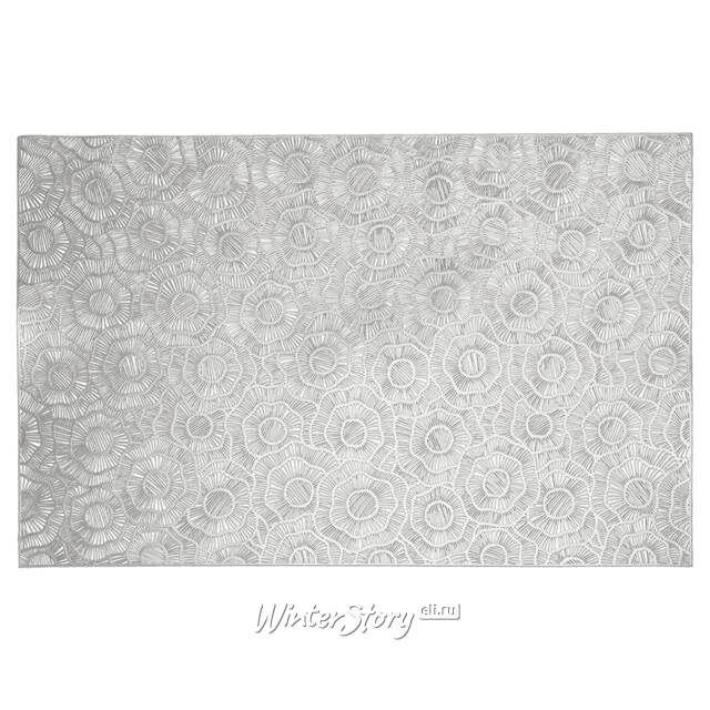 Набор сервировочных салфеток Дезири 45*30 см, 4 шт, серебряный Koopman