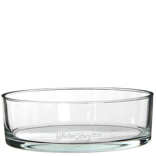 Плоская ваза Пенелопа 25*8 см, стекло Edelman