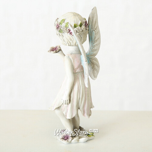 Декоративная фигурка Фея Блюммери с цветочком 17 см Boltze