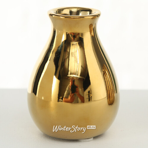 Маленькая ваза Голди 8 см, керамика Boltze