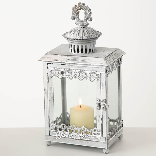 Набор подсвечников - фонарей Берр-ле-Альп 35 и 45 см, 2 шт, металл Boltze