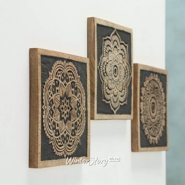 Декоративное панно Ринконада 20*20 см, 3 шт Boltze (Больтце)