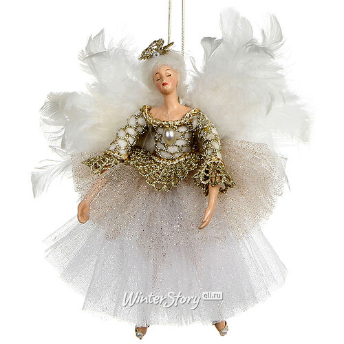 Елочное украшение Сказочная фея Лебедь-1 17*5*10 см, подвеска Katherine’s Collection