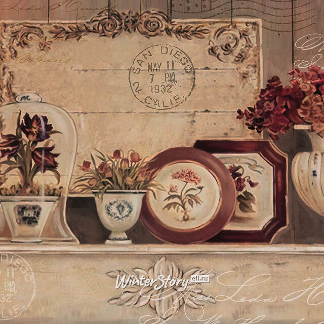 Набор сервировочных салфеток Sweet Romance: Fiori 40*30 см, 4 шт Boltze