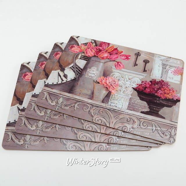 Набор плейсматов Floral Essence: Tulips 40*30 см, 4 шт Boltze (Больтце)