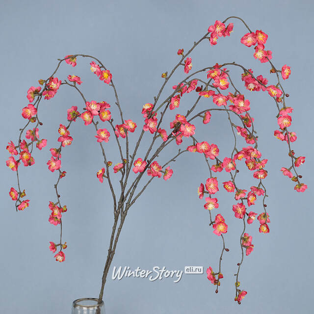 Искусственная ветка Черизе 130 см розовая Boltze