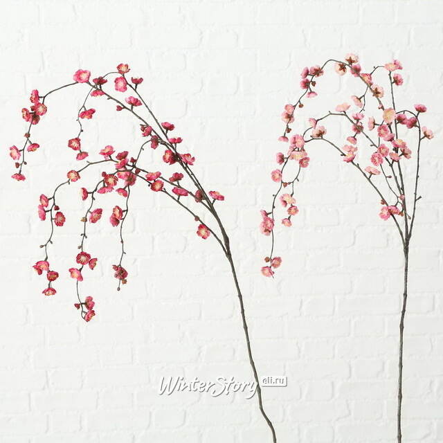 Искусственная ветка Черизе 130 см розовая Boltze