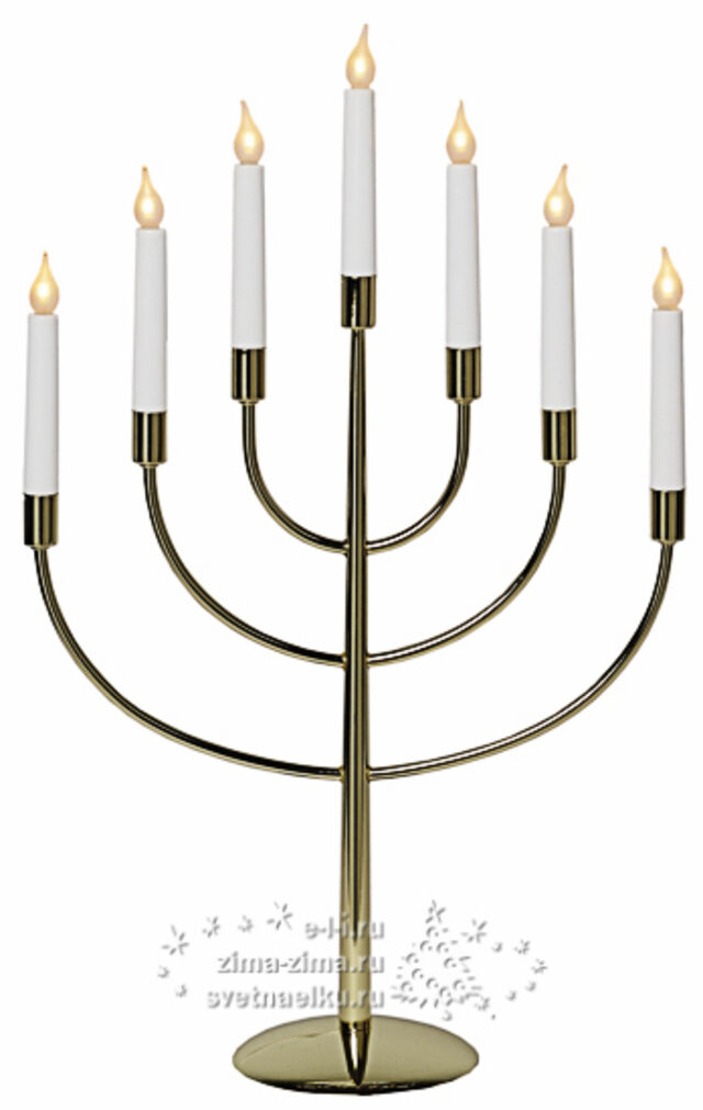 Семисвечник Titus 59*39 см золотой Star Trading (Стар Трэйдинг)