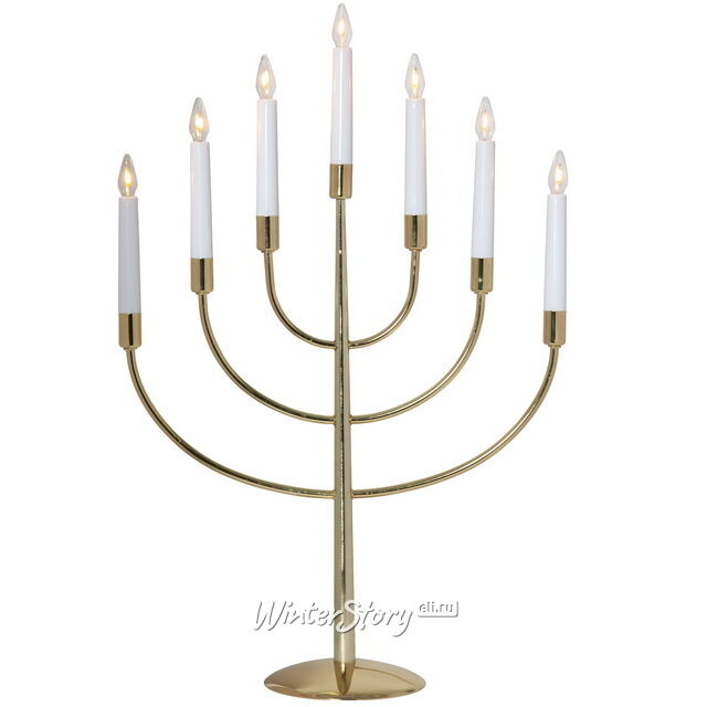 Семисвечник Titus 59*38 см золотой Star Trading (Стар Трэйдинг)