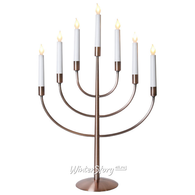 Семисвечник Titus 59*39 см медный Star Trading