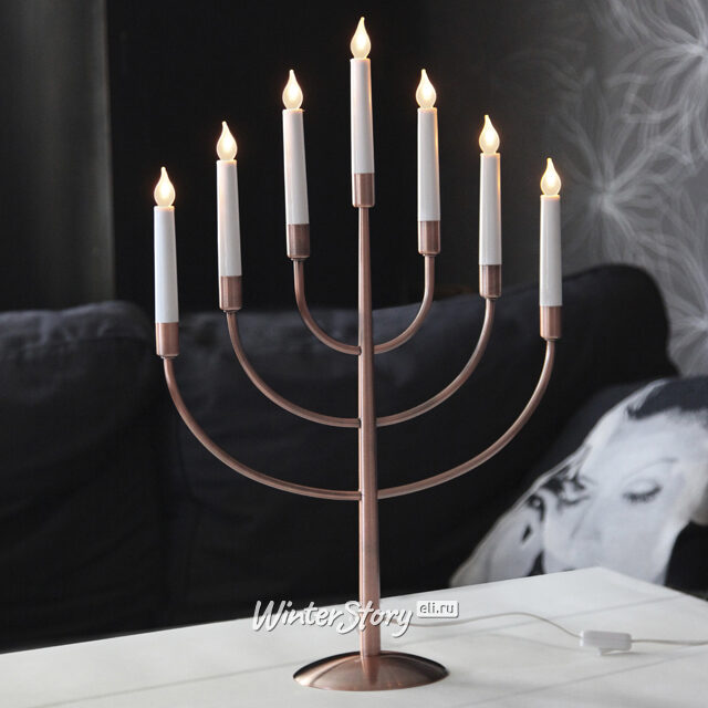 Семисвечник Titus 59*39 см медный Star Trading