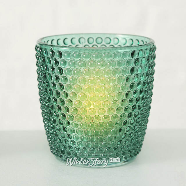 Набор стеклянных подсвечников Бертранде: Blossom 8 см, 4 шт Boltze