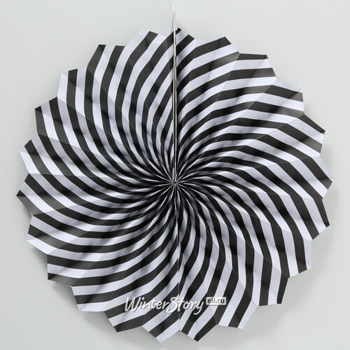 Набор бумажных украшений для интерьера Black Geometry, 6 шт Boltze
