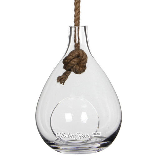 Стеклянный шар для декора Рустик - Капля 31*22 см Edelman
