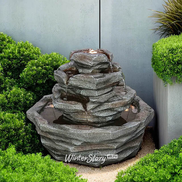 Декоративный фонтан Мон-де-Марманд 62*47 см с LED подсветкой Winter Deco